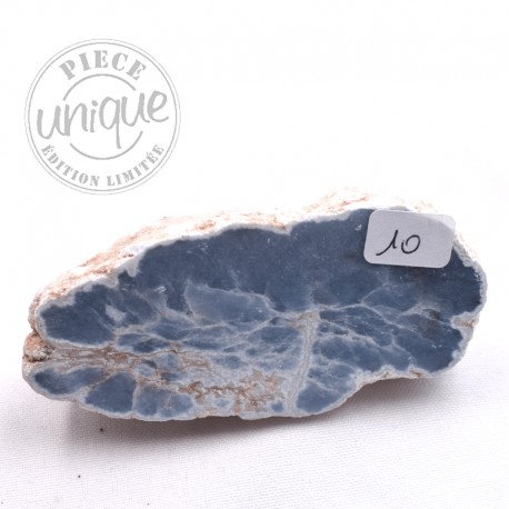 Angélite Brute polie 10