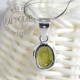 Pendentif Péridot faceté argent 5