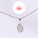 Ensemble pendentif mini Pierre de lune 1 plus chaîne 40cm