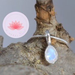 Colgante mini Piedra de Luna 1 + cadena 40cm