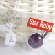 Pendentif Rubis Étoilé 2