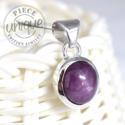 Pendentif Rubis Étoilé 2