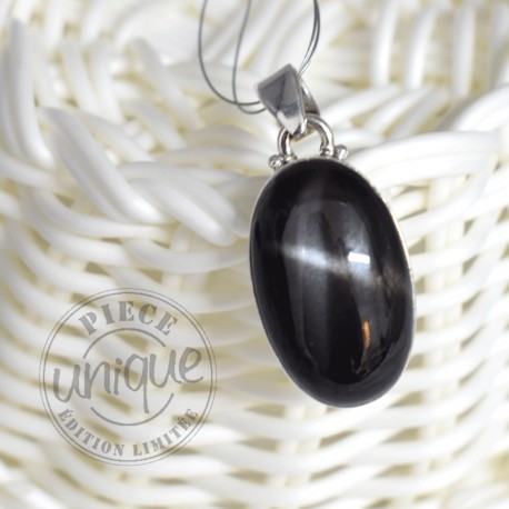 Pendentif Black Star argent 1