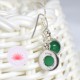Boucle d'oreilles Fluorite argent 7