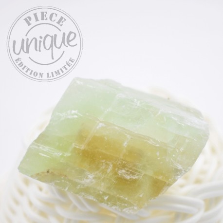 Calcite verte brute petite 3