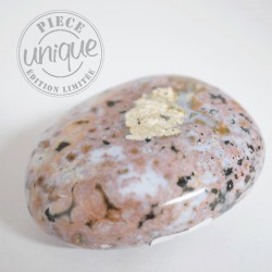 Jaspe orbicular piedra pulida 7