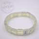Bracelet Jade perle carrée 10mm