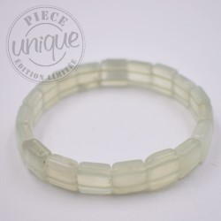 Pulsera Jade perlas cuadradas 10mm
