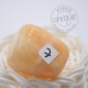 Calcite jaune pierre roulée 7