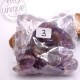 Amétrine 3 petites pierres roulées 250g