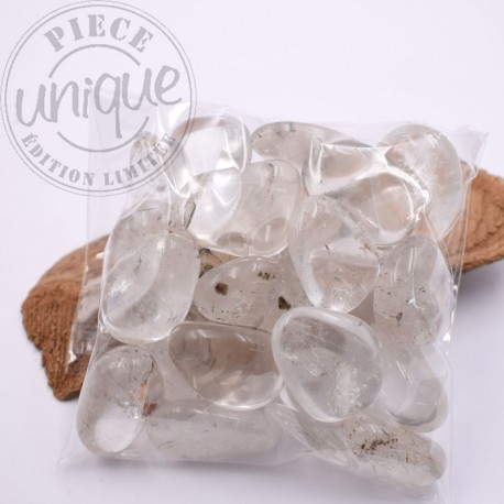 Cristal de roche pierres roulées par 250g