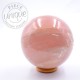 Quartz rose sphère 1