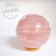 Cuarzo rosa esfera 1