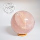 Cuarzo rosa esfera 1