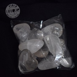 Cristal de roche grandes pierres roulées par 250g