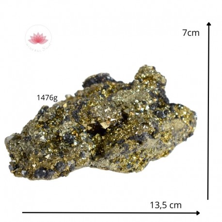 Pyrite octaédrique 1