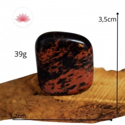 Obsidiana Caoba piedra rodada 9