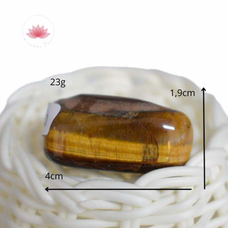 Oeil de Tigre Pierre roulée 3
