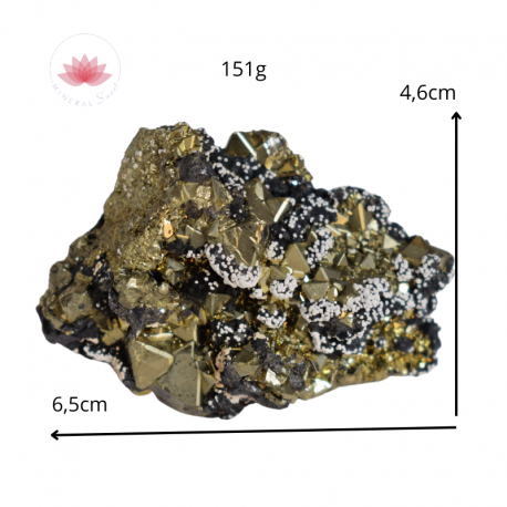Pirita bruta octaédrica 2