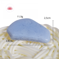 Calcédoine pierre roulée 2