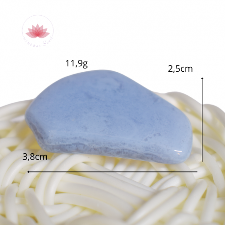 Calcedonia piedra rodada 2