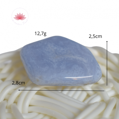 Calcedonia piedra rodada 3