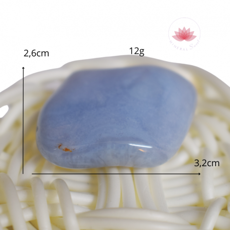 Calcedonia piedra rodada 6