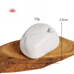 Howlite pierre roulée 1