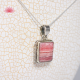 Rhodochrosite Pendentif  5