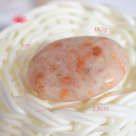 Galet chakkra Pierre de Soleil 3