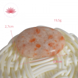 Galet chakkra Pierre de Soleil 5