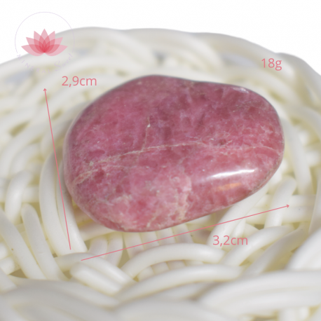 Galet chakkra Rhodonite 1