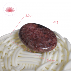 Galet chakkra Rhodonite 3