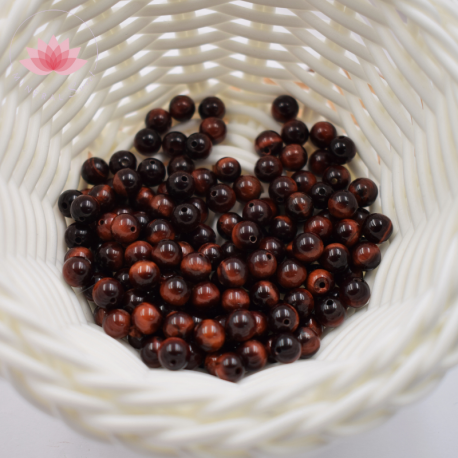 Oeil de taureau naturel perles 6mm prix dégressifs