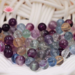 Fluorite naturelle perles 6mm prix dégressifs