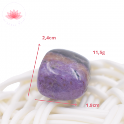 Charoïte pierre roulée 4