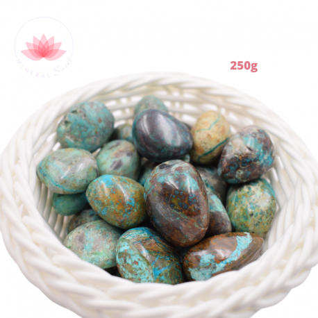 Chrysocolle pierres roulées par 250g