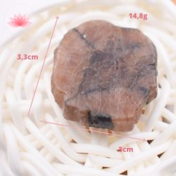 Chiastolite petite plaque 5