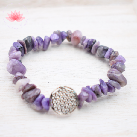 Bracelet Sodalite square 20mm