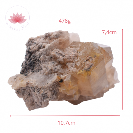 Quartz Rutile pierre brute 3