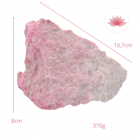 Thulite grande pierre brute 3