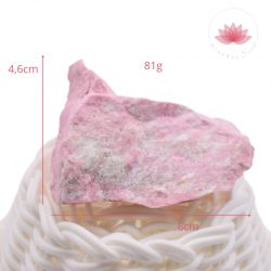 Thulite petite pierre brute 1