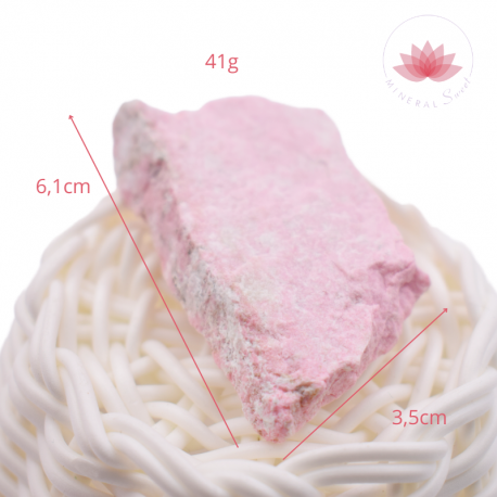 Thulite petite pierre brute 3