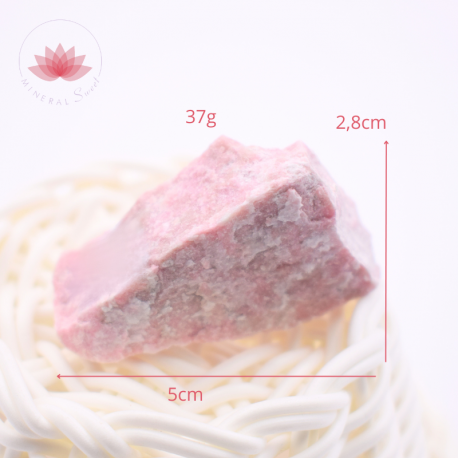 Thulite petite pierre brute 6