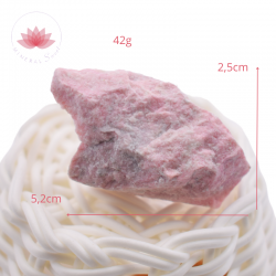 Thulite petite pierre brute 8