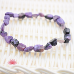 Charoïte baroque bracelet 1