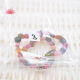 Pulsera Turmalina multicolor perlas nugget 3