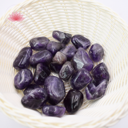 Amatista piedras rodadas pequeñas 250g bolsa 2