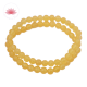 Calcite orange bracelet  perles rondes 6mm