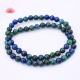 Azurite Malachite bracelet perles rondes 6mm